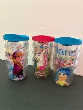 Bundle of 3 Kids Wavy 10oz  Tervis Tumblers